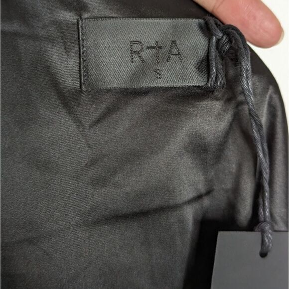 NWT RtA Axel Sparkle Cutout Sequinned One Shoulder‎ T Shirt Bottle Rocket Small - Picture 6 of 9